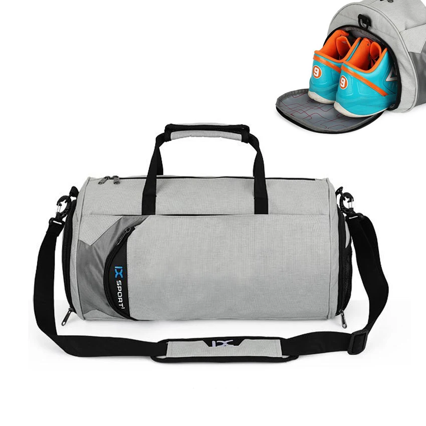 

WONZOM Large Capacity Unisex Gym Bag For Training Bag Fitness Travel Outdoor Sports Shoes Women Dry Wet Yoga Handbag 5 Colors