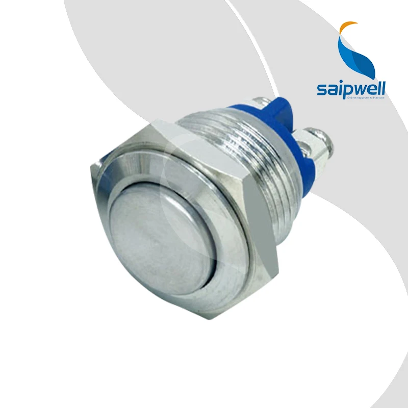 

Hot IP65 metal 16mm mini waterproof push button switch High Quality