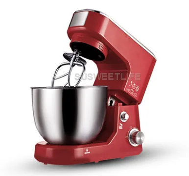 

600W Electric cooking stand Food Mixer egg beater dough Blender Baking Whipping cream tilt head kitchen chef Machine 4L