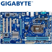 GIGABYTE GA-P61-S3P настольная материнская плата H61 Socket LGA 1155 i3 i5 i7 DDR3 16G ATX оригинальная P61-S3P б/у материнская плата в продаже