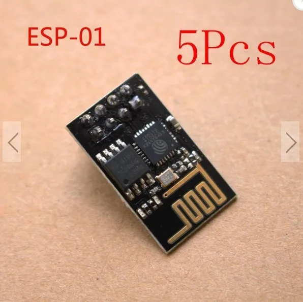 

5Pcs Upgraded Version 1M Flash ESP8266 ESP-01 WIFI Transceiver Wireless Module
