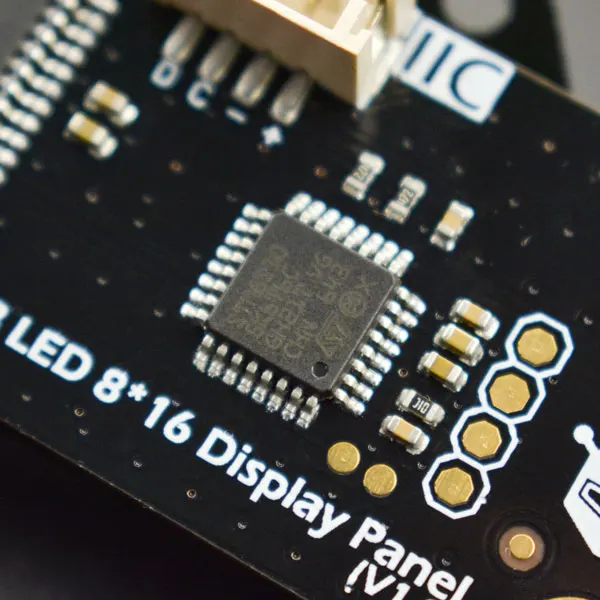Gravity I2C 8×16 RGB LED5