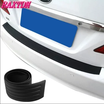 

1Set Black Rubber Rear Guard Bumper Protector Trim Cover Sticker Accessories For Mazda 2 3 Axela 5 6 8 MX-5