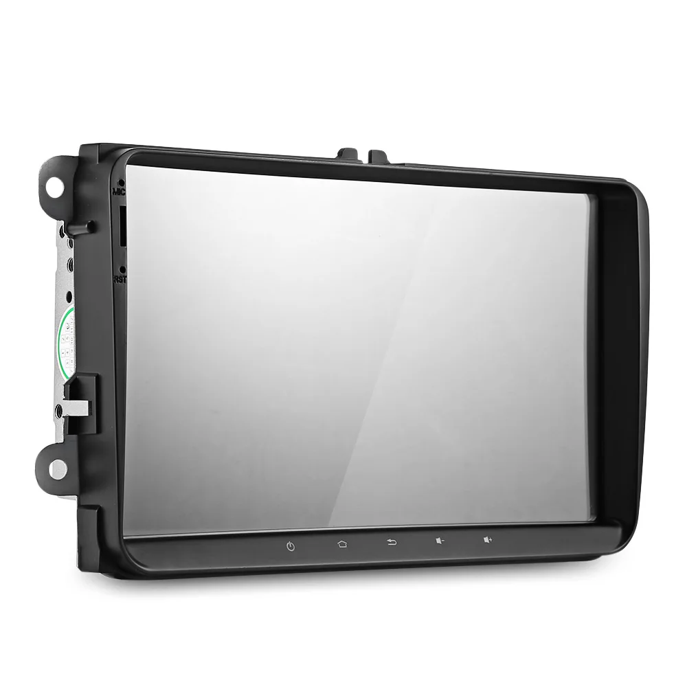 Sale Android 7.1 9 Inch Quad Core 2 Din Car Radio Stereo GPS Car Multimedia Player For Volkswagen 2+16GB Mirror Link Wifi Bt 1