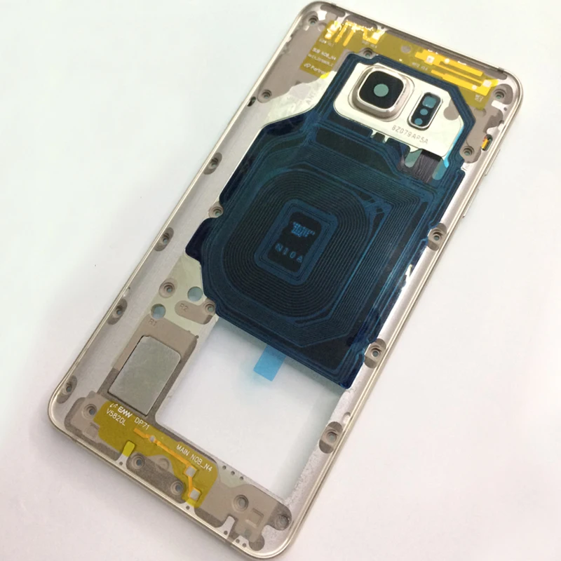 

Original Middle Frame For Samsung Galaxy Note5 Note 5 N920 Mid Bezel Metal Frame Housing Chassis With Parts Replacement