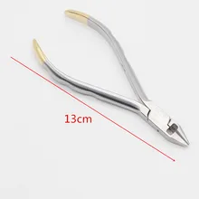 Dental Orthodontic Light Wire Plier(With Cutter) For Delicate Loops And Spring