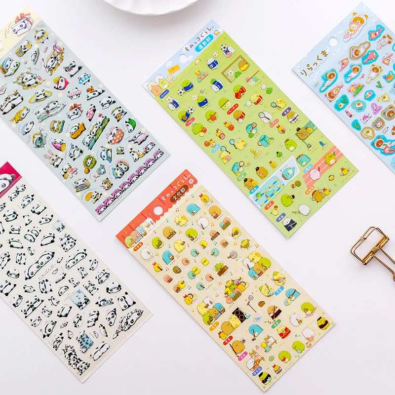 

20 pcs/pack Stationery Stickers Kawaii Tarepanda Diary Planner Decorative Mobile Stickers Scrapbooking DIY Craft Stickers
