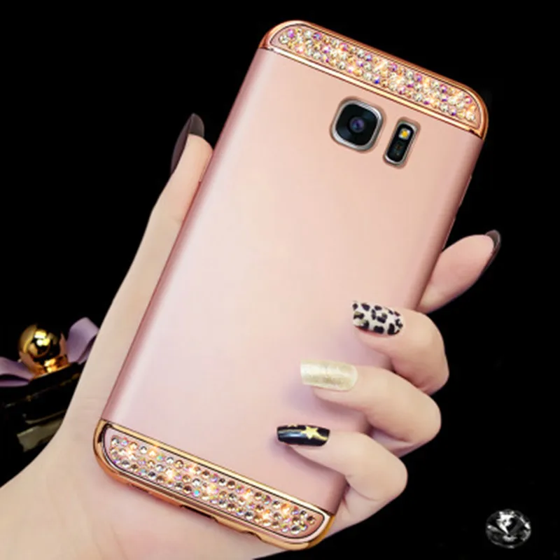 Чехол для телефона Samsung Galaxy S8 S9 S10 Plus S10e A50 A70 J4 J6 A6 A8 A7 2018 note 9 8 J7 Neo 2016 A5 2017 блестящий