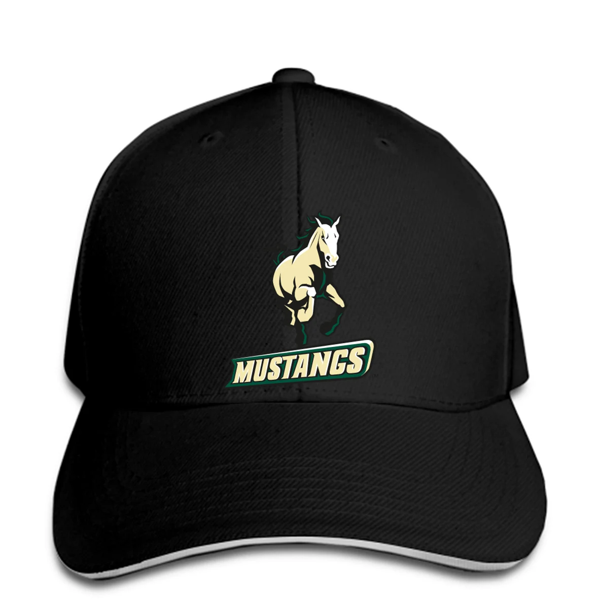 

Baseball Cap Logo California Poly Mustangs logo Hat Peaked cap