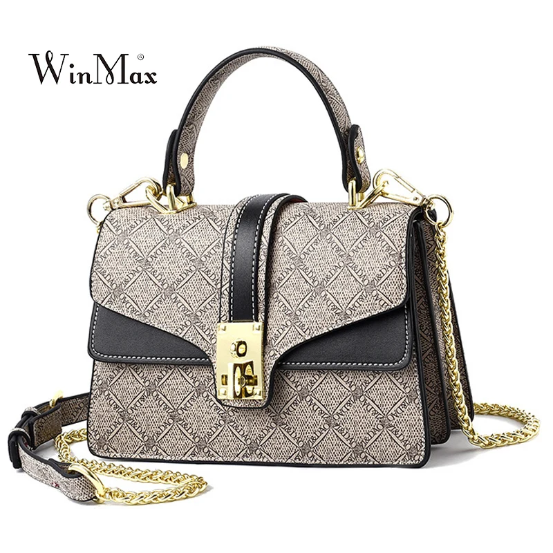 

2019 Small Chains Bag For Women Handbag Leather Luxury Designer Female Shoulder Bag Ladies Messenger Crossbody Bags For Girls