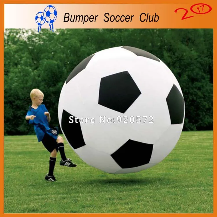 Free shipping! Free pump! 2m Inflatable Soccer Ball,Giant Inflatable