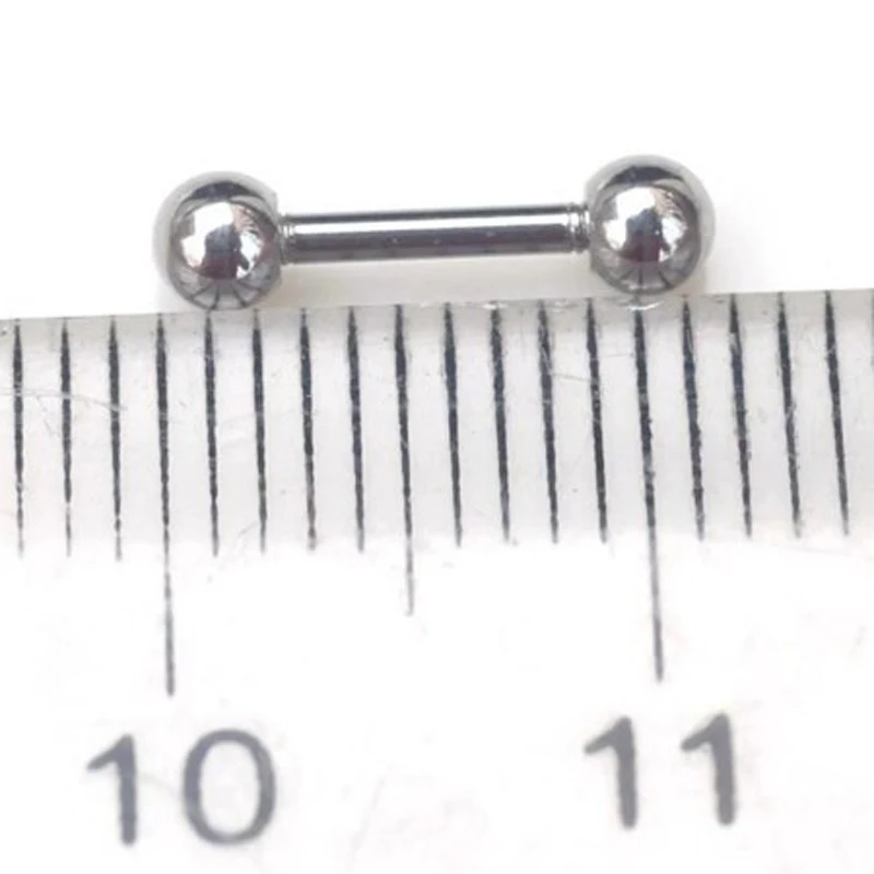 Piercing jewelry body piercing earrings ear piercing jewelry metal jewelry body piercing jewelry body jewelry stainless steel tongue ear rings bars barbell for woman man unisex 20 Pcs