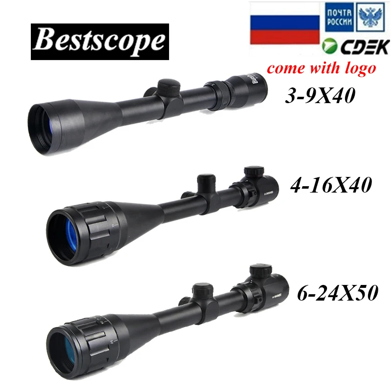 

Bestsight 3-9x40 Hunting Scopes 4-16x40 Optics Rifle Scopes 6-24x50 Tactical Riflescope Sniper Scope Airsoft Air Guns