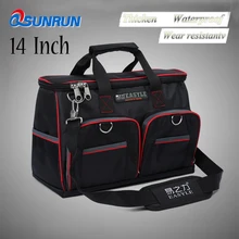 YZL 1" сумки для инструментов 1860D закрытый верх широкий рот электрические сумки многофункциональные сумки для инструментов с коробкой деталей