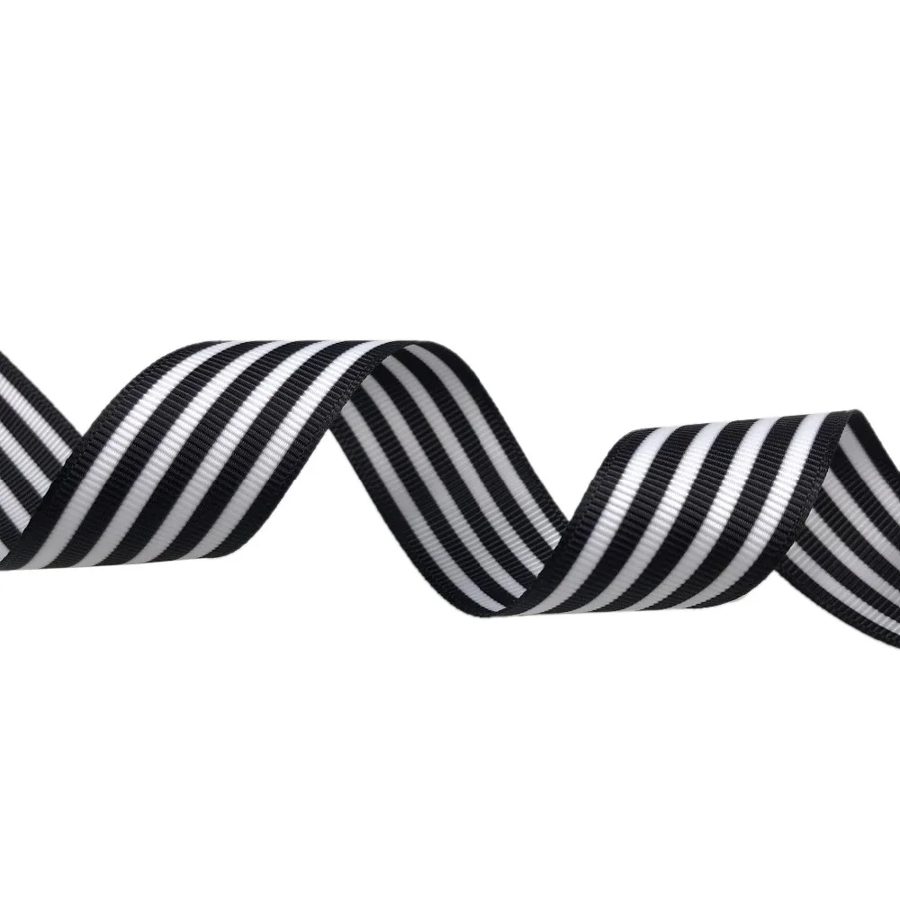 T-R-RIBBON-1-inch-25mm-stripes-print-grosgrain-ribbon-6-colors-5yards-for-each-color (3)