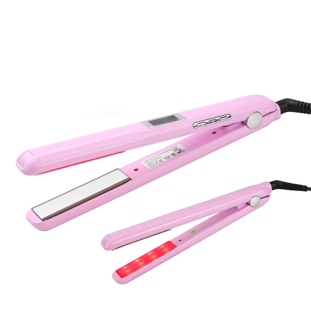 

Ultrasonic & Infrared Hair Care Iron Recovers the damaged hair Hair Treament Styler Cold Iron Hair Care Treatment