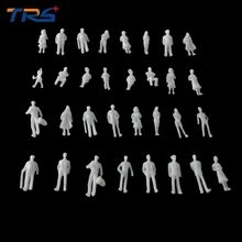 1;100 MIXED 100pcs miniature white figures Architectural model human model ABS plastic peoples 2.0cm human and peoples rights