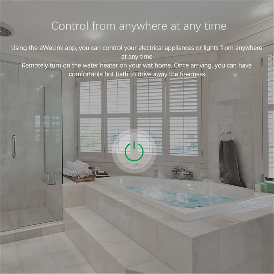 Controlador com Monitoramento de Energia em Tempo Remoto por Telefone Sonoff Inteligente Wifi Interruptor Real Alta Precisão 16a Casa Módulo Pow r2 6 Sonoff pow r2 inteligente wifi interruptor controlador