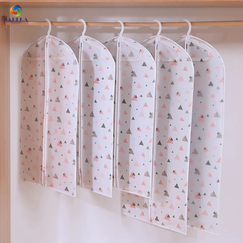 

PEVA Storage Bag Case for Clothes Organizer Garment Suit Coat Dust Cover Protector Wardrobe Storage Bag for Clothes Organizer