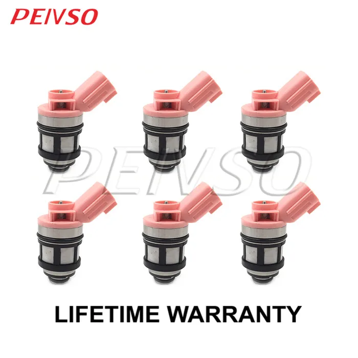 US $100.32 6x JS234 166009S200 166001B000 Fuel Injector For INFINITI QX4 33L V6 19972001