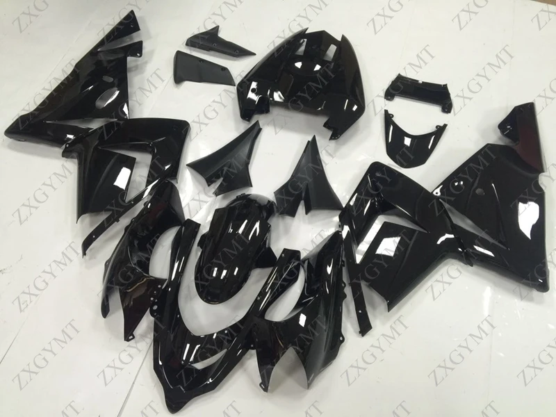 

Motorcycle Fairing Ninja ZX 10r 2004 - 2005 glossy Black Fairings ZX10r 05 Full Body Kits ZX10r 2004
