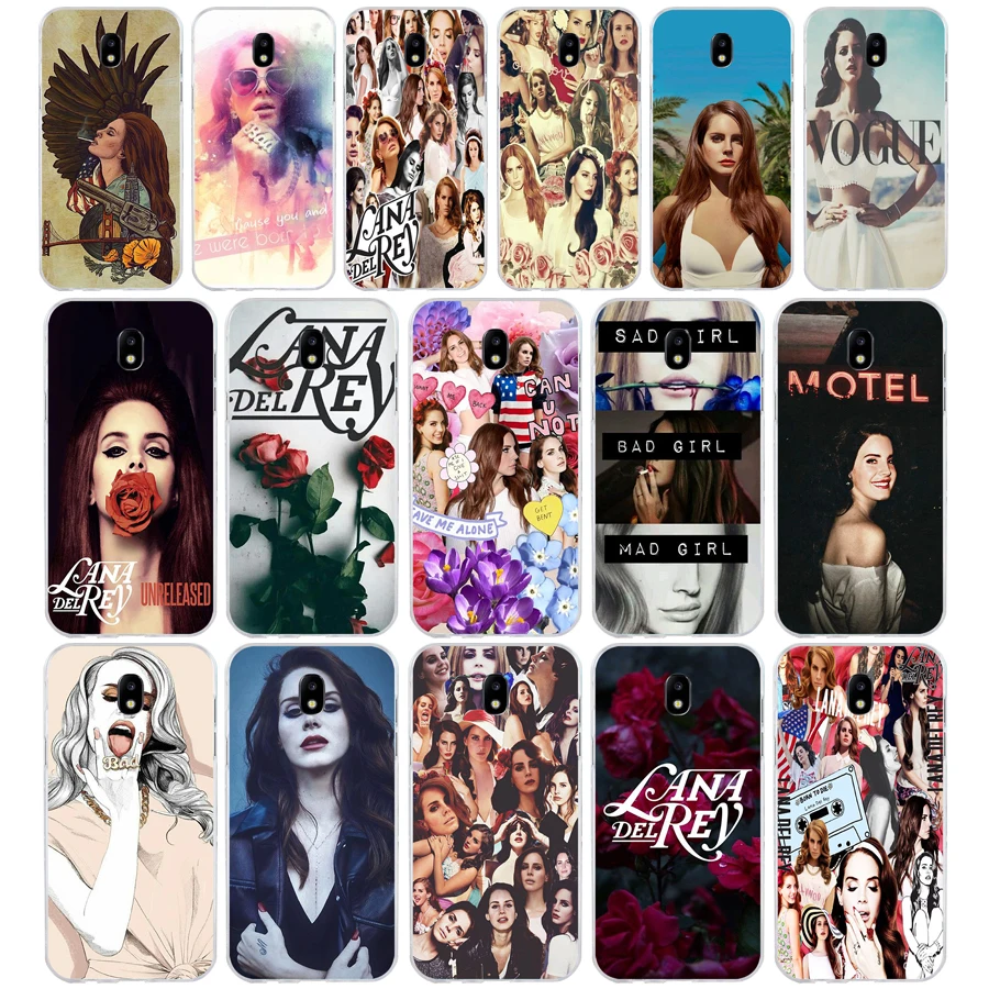 

240A lana del rey Soft Silicone Tpu Cover phone Case for Samsung galaxy j3 j5 j7 2016 2017