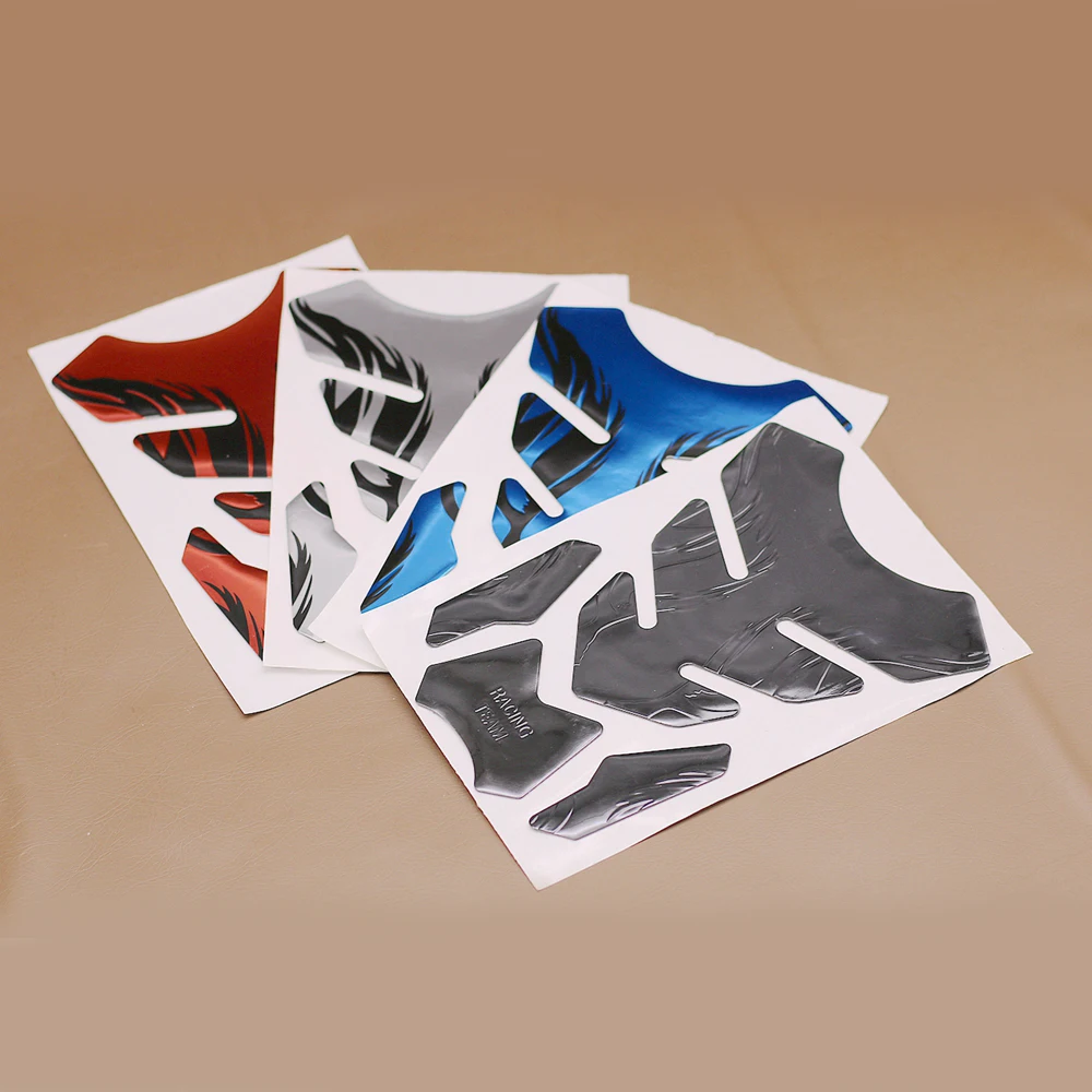 

3D Motorcycle Tank Cover Pad Decal Fish Bone Sticker For Suzuki GSR750 GW250F GSX-S1000F SFV650 Bandit 1250S Tank Pad Protector