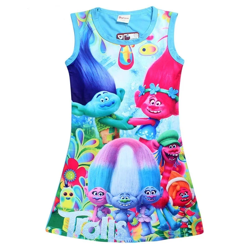 2018 Moana Dresses Baby Girl Party Dress Robe