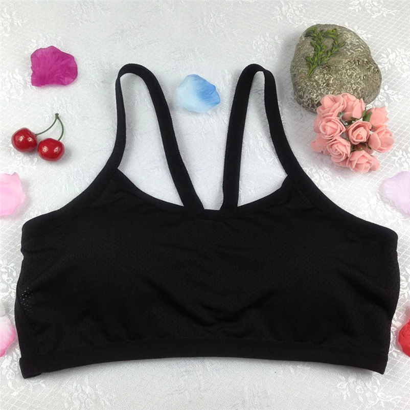 Push Up Bras for Women Top Fitness Yoga Cross Strap Sports Bra Womens Gym Running Padded Athletic Vest Underwear #FS#4JU20 (43)