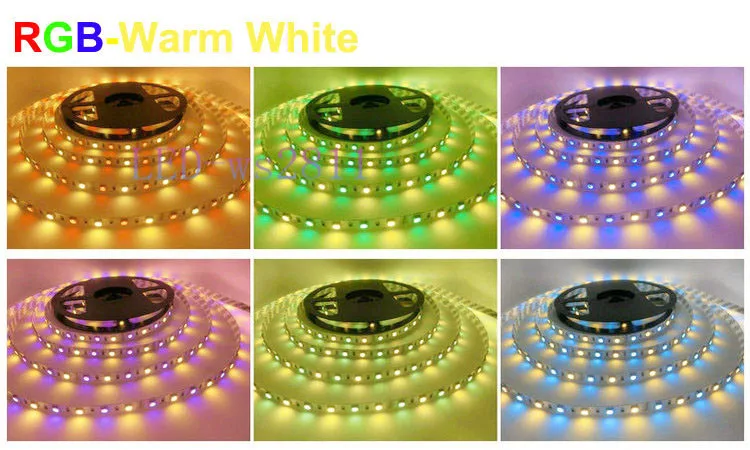 5M-roll-DC12V-60leds-m-SMD5050-Mixed-Color-RGBW-RGB-Warm-Cool-White-RGBWW-RGBCW-LED2