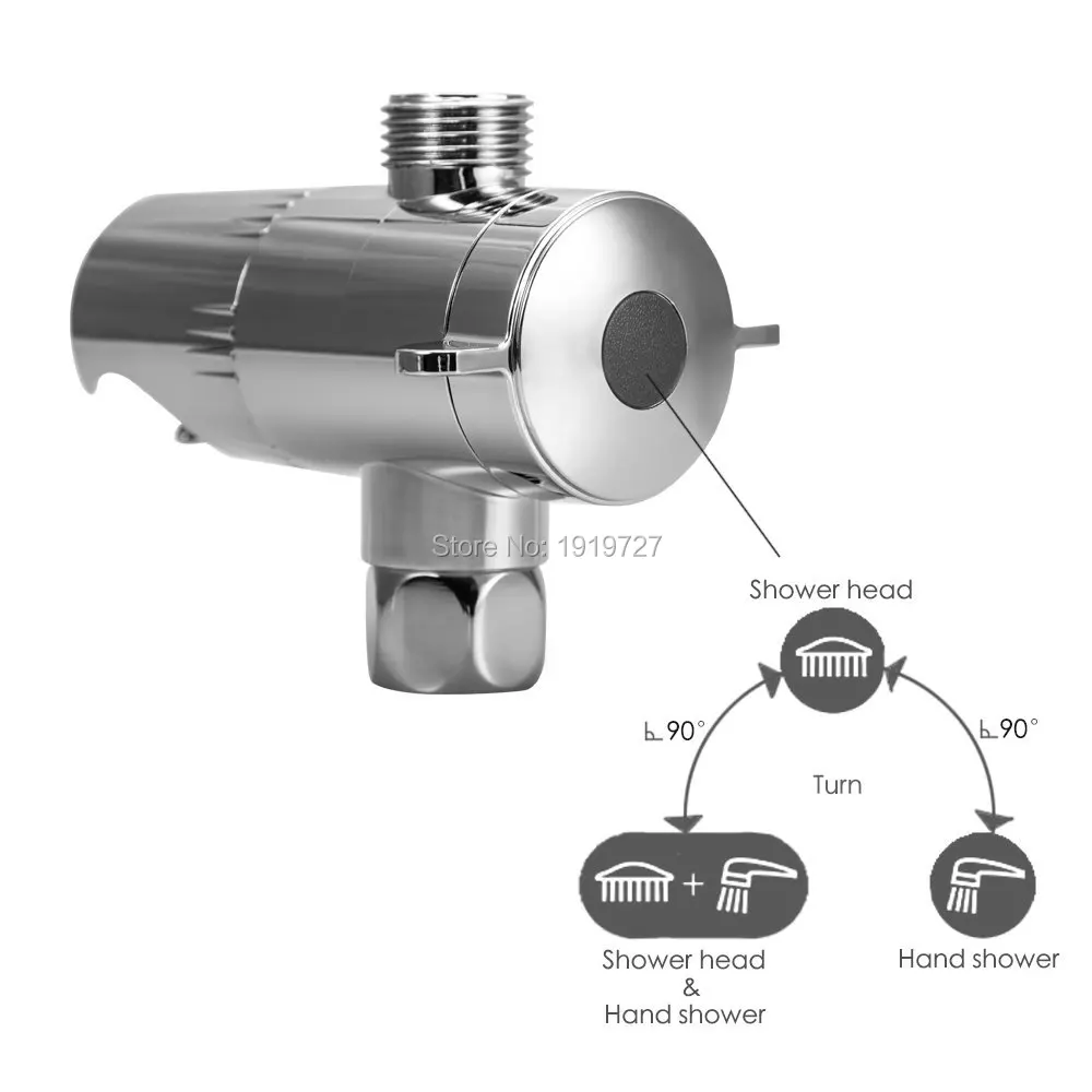 1/2 дюймов АБС Пластик Регулируемый звездный свет хромированный ручной душ и Насадки для душа держатель для душа 3 способа переключателем