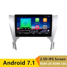 10″ 2+32G 2.5D IPS Android 7.1 Car DVD Multimedia Player GPS For Toyota camry 2012 2013 2014 audio car radio stereo navigation