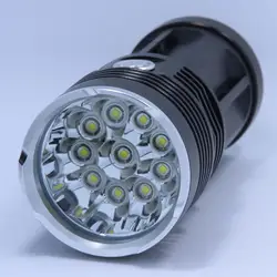 Новый 20000 люмен высокое Мощность 10T6 светодио дный handlamp 10 x XM-L T6 светодио дный фонарик свет лампы Фонари для охоты кемпинг