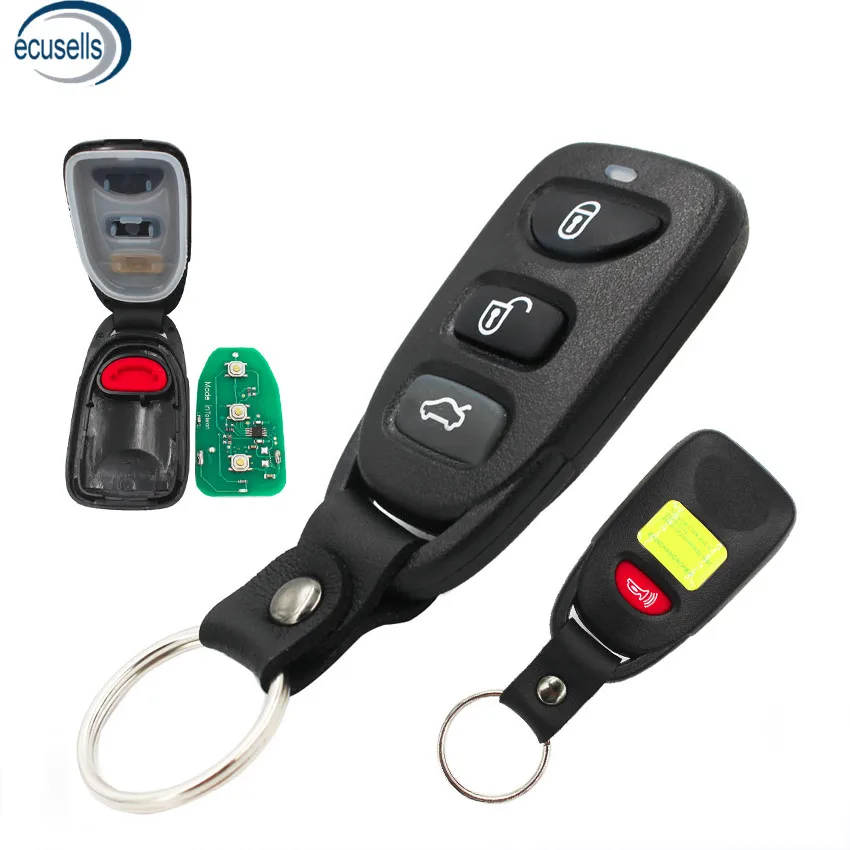 

Replacement 3+1/4 Buttons Remote Key Control Fob Key Control 315MHZ for Hyundai Elantra Sonata 2007-2010 for Kia Cerato