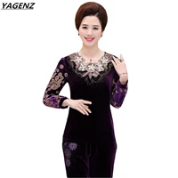 Middle-aged-Women-Sportswear-Suit-Autumn-Embroidery-Gold-Velvet-2-Piece-Set-Plus-Size-5XL-Sportsing