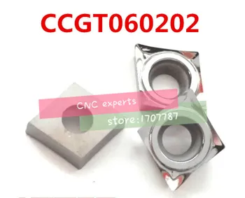

Free shipping 10PCS aluminum carbide insert CCGT060202, CNC lathe tool, suitable for aluminum processing, insert SCMCN/SCACR