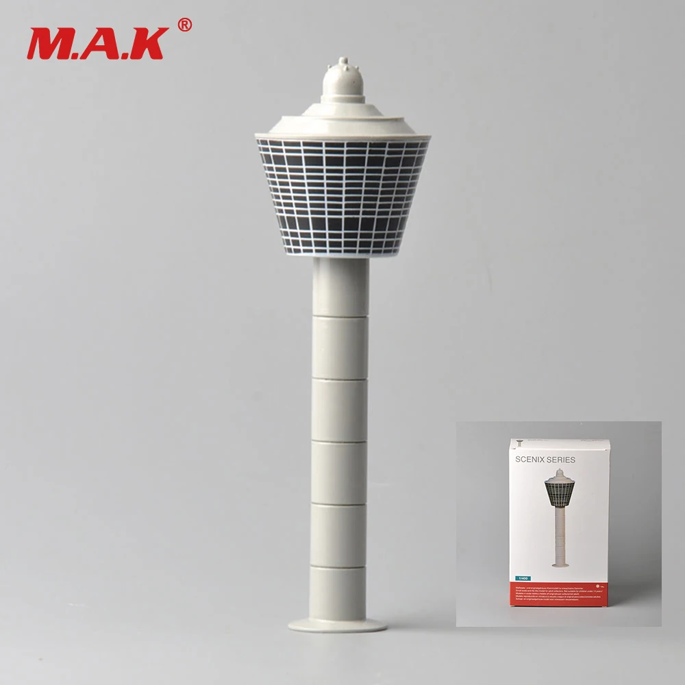 

1:400 Scale White Diecast Airport Tower Set Scenix Series Model Aerodrome Control Tower for Airplane Scene Toy Collections