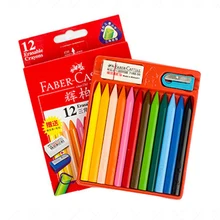 Faber Castell 12 24pcs Colored Pencil Erasable Triangle font b Crayon b font Set Pastel Pencils