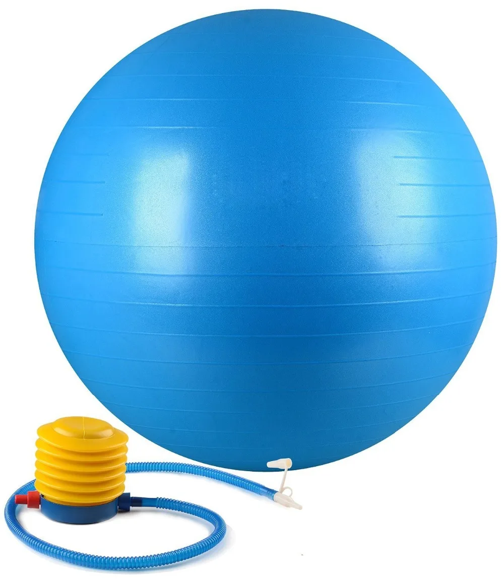 

Stability Ball - 65cm 25.5Inch Premium Fitness Ball for Exercise, Weight Loss, Core Strength, CrossFit -Yoga Ball & Pilates Ball