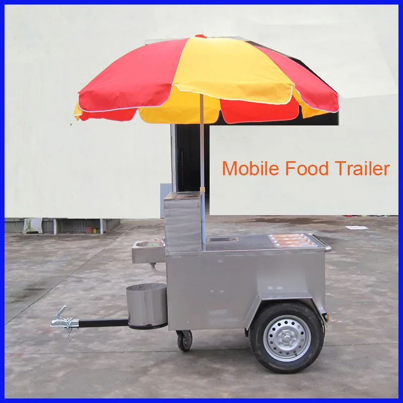 Multifunction mobile coffee machine fast food kiosk, food