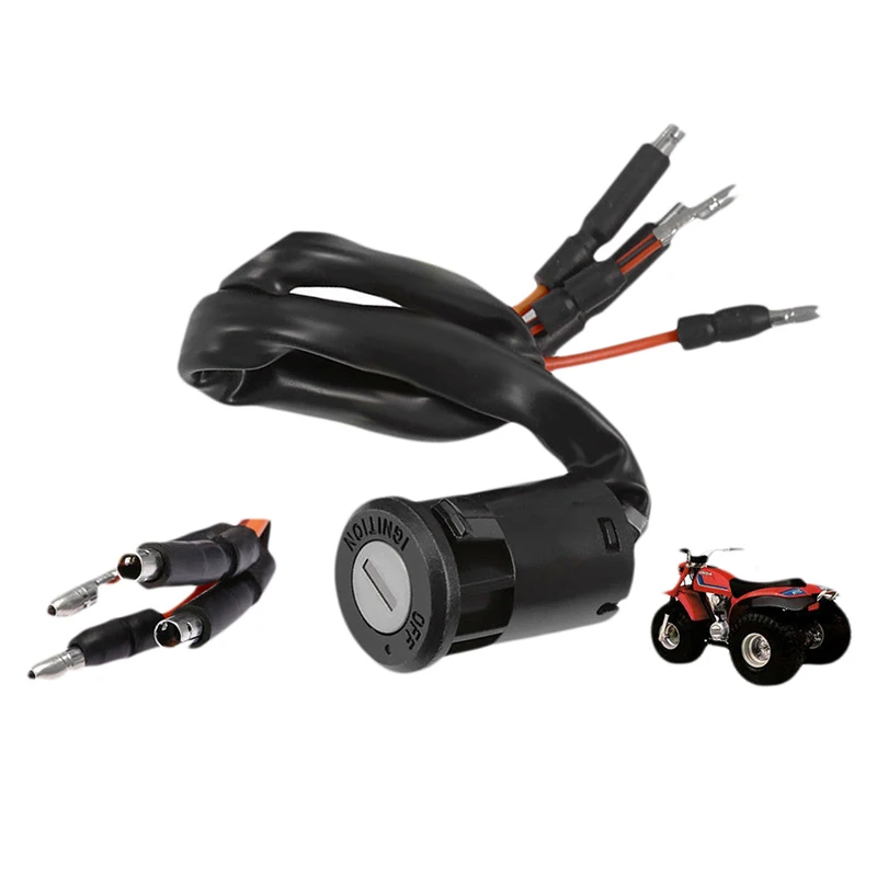 Новое зажигание мотоцикла ключ переключатель KS101R 35010 958 680 для Honda ATC зажигания