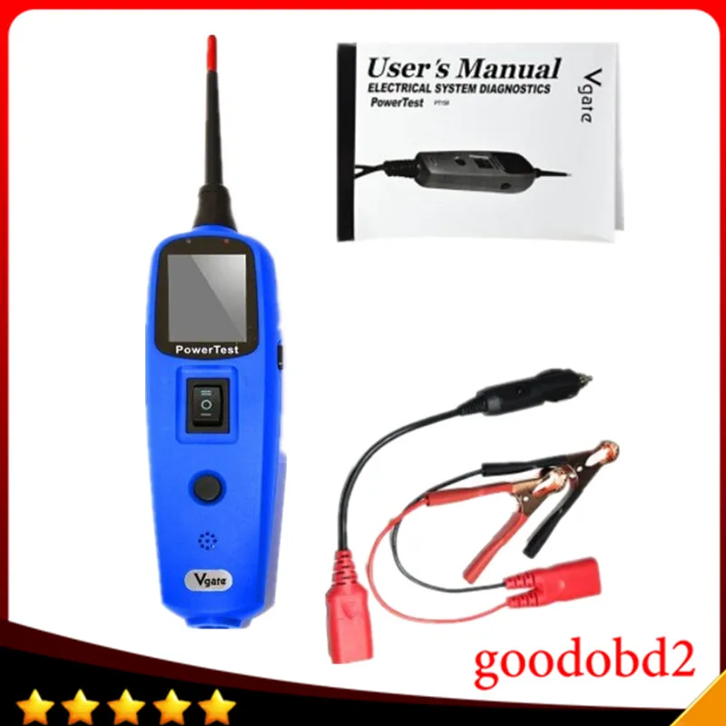 

Car auto Electric Circuit Tester Tool Vgate PowerScan PowerTest Pt150 Power Probe Electrical System Tester Diagnostic Tool