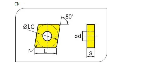 50 шт./лот CNMG190616-PM индексируемый cnc карбидная токарная вставка для стали