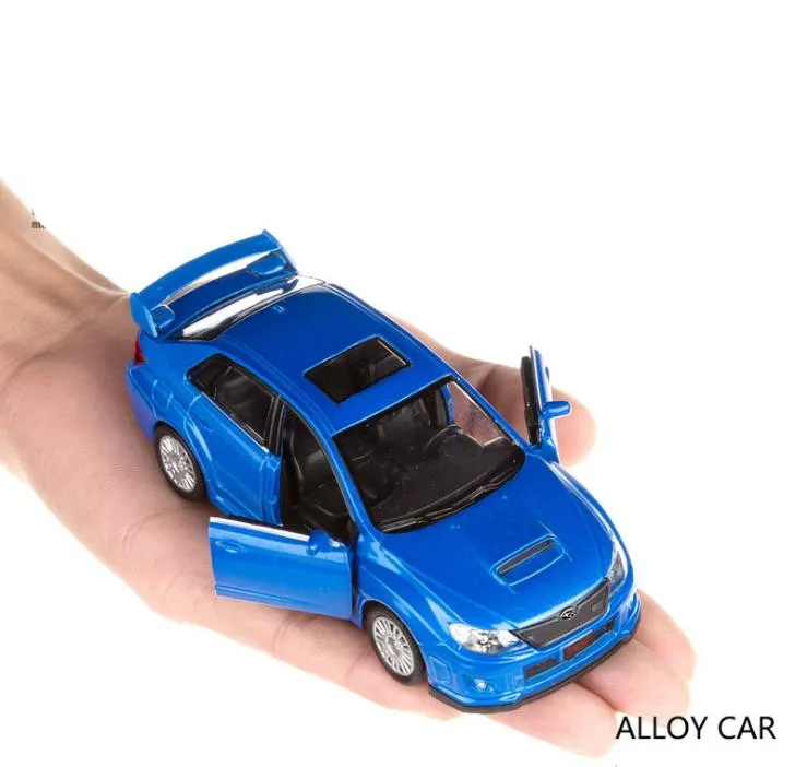 Модель автомобиля Subaru impreza литые под давлением металлические модельные игрушки