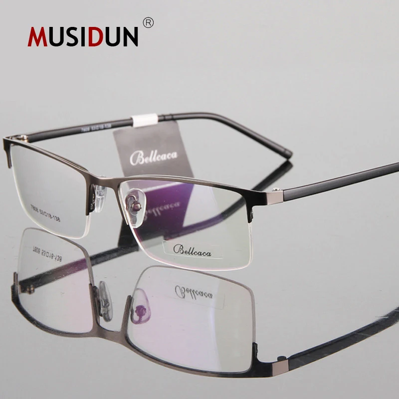 

Fashion Eyeglasses Frame Men Computer Optical Eyeglasses Frame Myopia Spectacle Frame Male Transparent Clear Lens Vintage Q235