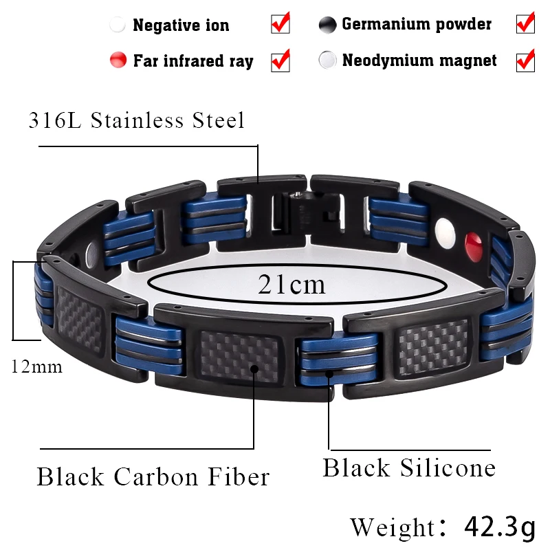 10286 Magnetic Bracelet _Details 1