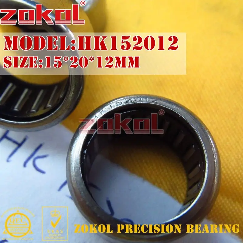 

ZOKOL 10PCS/lot HK1312 HK1412 HK1416 HK152012 HK152016 HK152020 Needle Roller Bearing 13*19*12mm 14*20*12/16mm 15*20*12/16/20mm