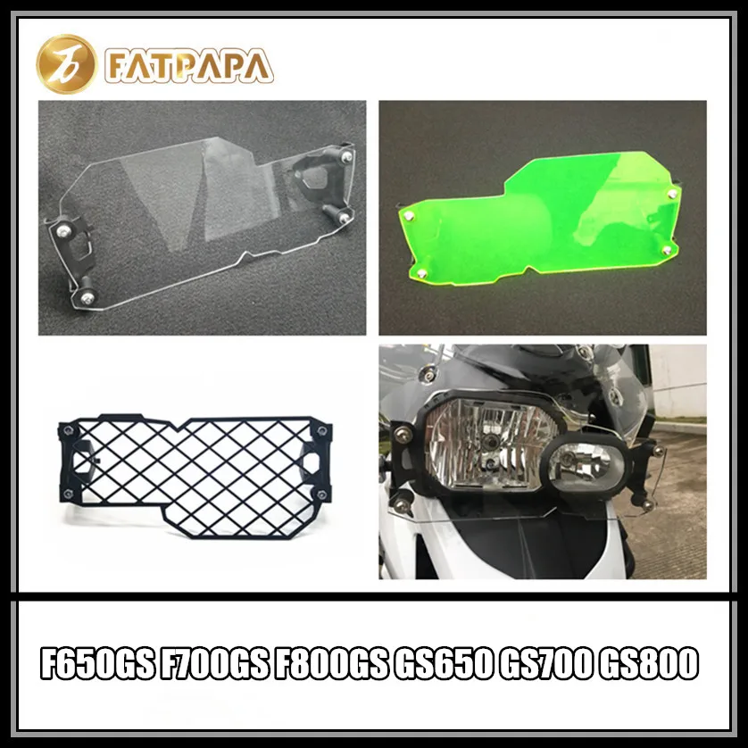 Motorcycle Headlight Guard GS Style Clear Front Lamp Protector Cover For BMW F650GS F700GS F800GS GS650 GS700 GS800 | Автомобили и
