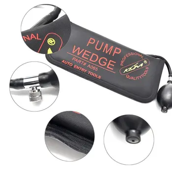 

Liushi Auto Entry Pump Wedge Airbag New Universal Air Wedge Locksmith Tools,Door Lock Pick Set Open Large Size 28X12.5CM
