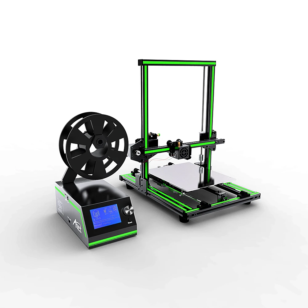 Anet E10 2018 новая модель 3d принтера супер Простая установка/8 Гб SD и пластик в